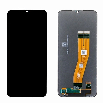 Дисплей для Samsung A035F Galaxy A03 + тачскрин (черный) 100%