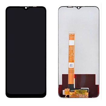 Дисплей для Realme C3 + тачскрин, черный (100% LCD)